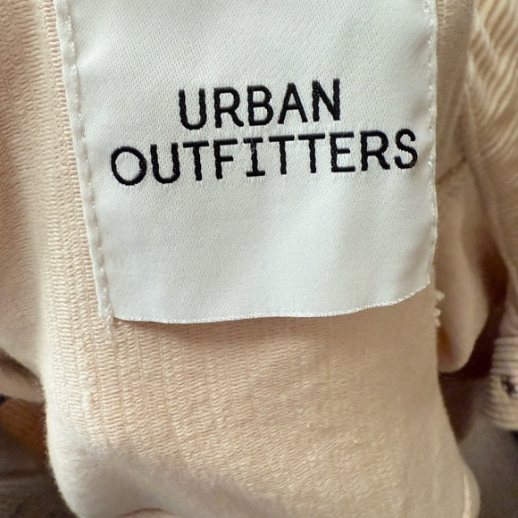 Urban Outfitters Corduroy Cropped Jacket Button Front Neutral Fall Style Small - Picture 5 of 7